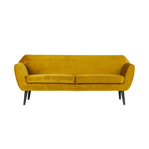 Oker žuta sofa WOOOD Rocco, 187 cm