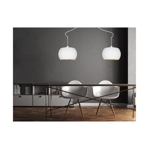 Privjesak od bijelog zlata Sotto Luce MOMO Elementary Double-image-2