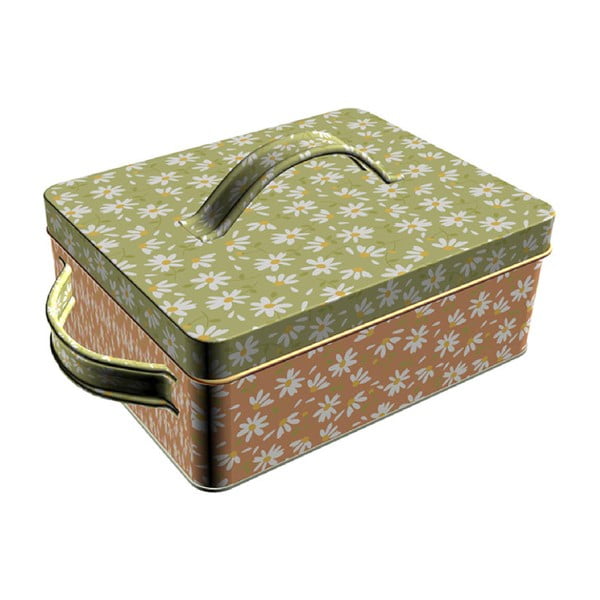 Šarena kutija za pohranu s poklopcem i ručkama Villa d&#39;Este Tea Time