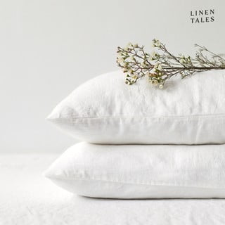 Lanena jastučnica 80x80 cm White – Linen Tales