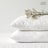 Lanena jastučnica 80x80 cm White – Linen Tales