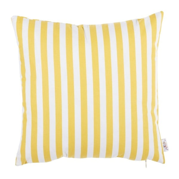 Žuta pamučna navlaka za jastuk Mike & Co. NEW YORK Tureno, 35 x 35 cm