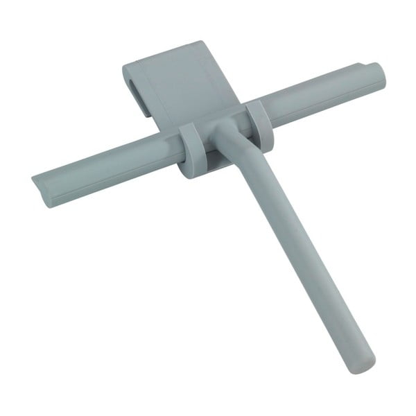 Sivi silikonski brisač za tuš kabinu Wenko Mola-image-2