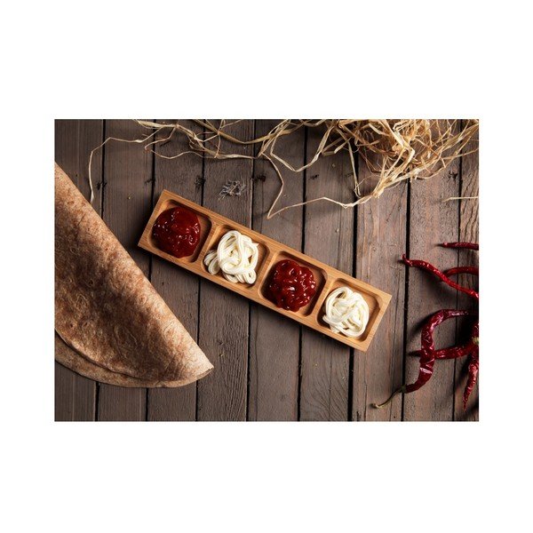 Set s dvije zdjele za posluživanje od bambusa Bambum Almeria, dužina 24 cm-image-3