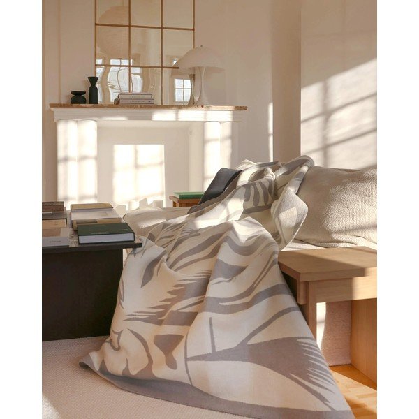 Svijetlo siva deka 165x200 cm Lino – noo.ma-image-1