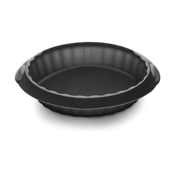 Crni silikonski kalup za tortu Lékué, ⌀ 12 cm
