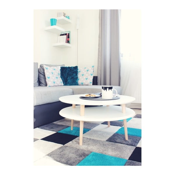 Bijela stol za kavu Ragaba UFO, Ø 70 cm-image-1