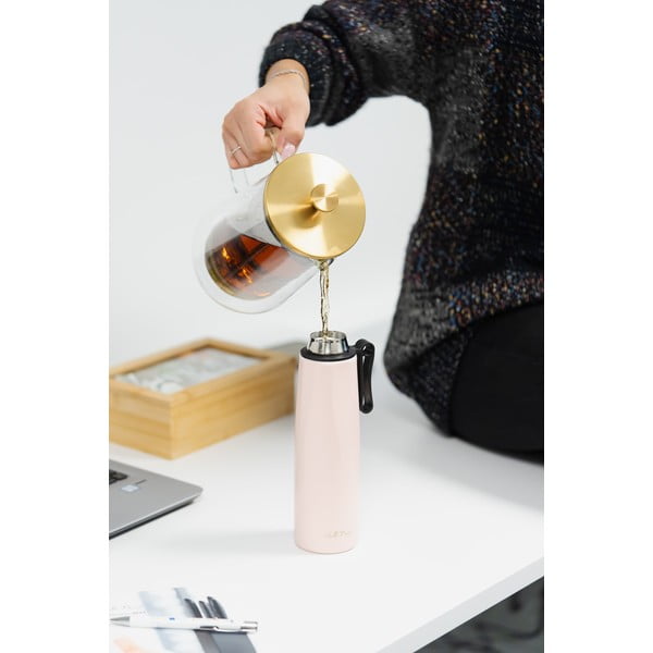 Ružičasta termosica 500 ml Fuori – Vialli Design-image-2