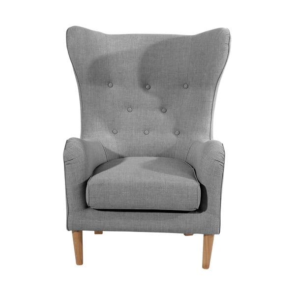 Siva fotelja Max Winzer Miriam Linen-image-2