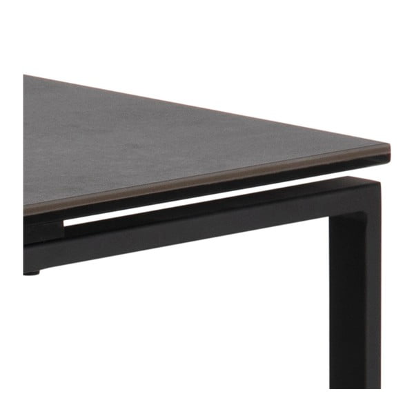 Skup od 3 crne konferencijske stolove s željeznim nogama Acton Katrine-image-4