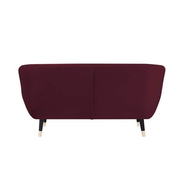 Bordo kauč s crnim nogama Mazzini Sofas Amelie, 158 cm-image-4