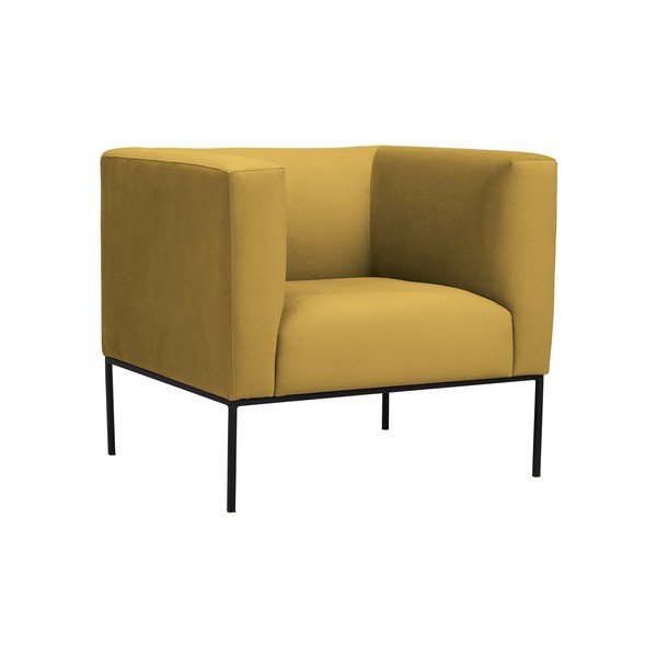 Žuta fotelja Windsor & Co Sofas Neptune-image-1