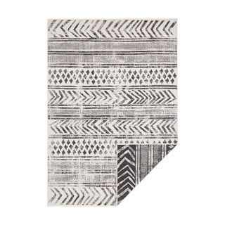 Crno-krem vanjski tepih NORTHRUGS Biri, 120 x 170 cm