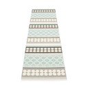 Siva/tirkizna unutarnja i vanjska staza 70x270 cm Asta Pale Turquoise – Pappelina