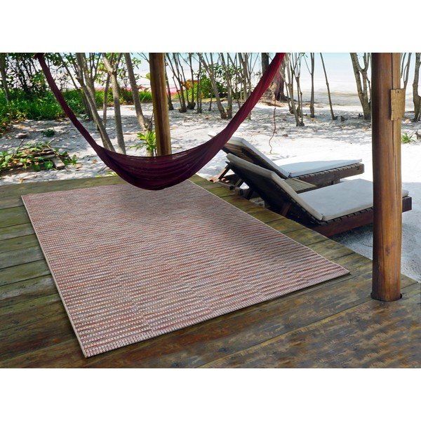 Crveni vanjski tepih Universal Bliss, 55 x 110 cm-image-1