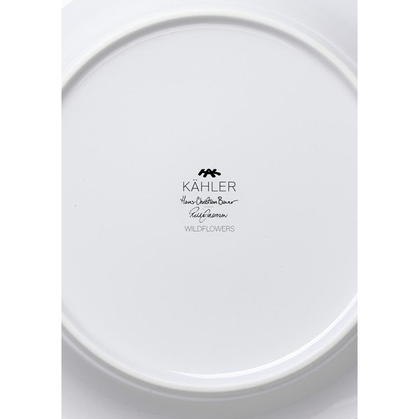 Bijeli desertni porculanski tanjur ø 22 cm Hammershøi Summer – Kähler Design-image-3