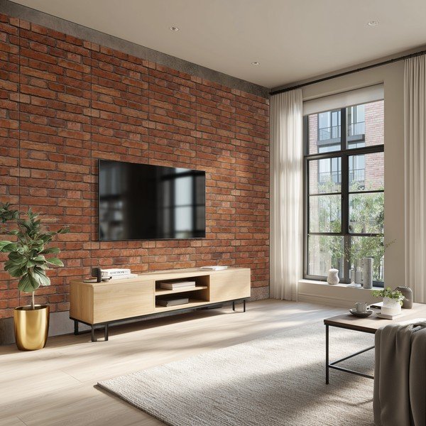 Tekstilni akustični paneli 2 kom 60x60 cm Bricks – Styler-image-2