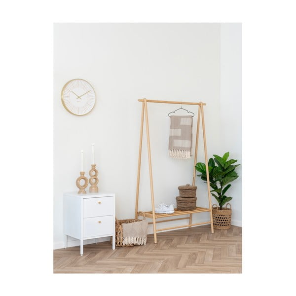 Svjetlo smeđa deka od recikliranog pamuka 130x180 cm Adana – House Nordic-image-1