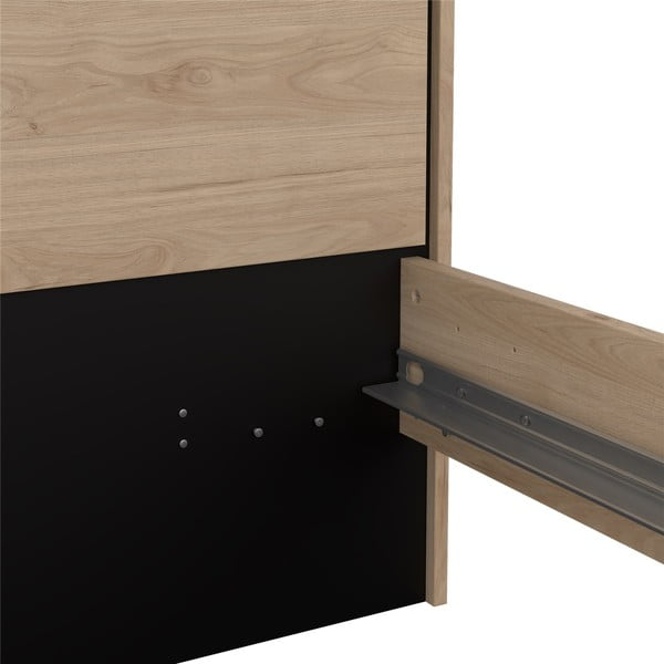 Bračni krevet bez podnice 160x200 cm u prirodnoj boji Ry – Tvilum-image-4