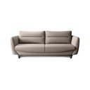 Bež sklopiva/s prostorom za odlaganje sofa od šenila 236 cm Silva – ELTAP