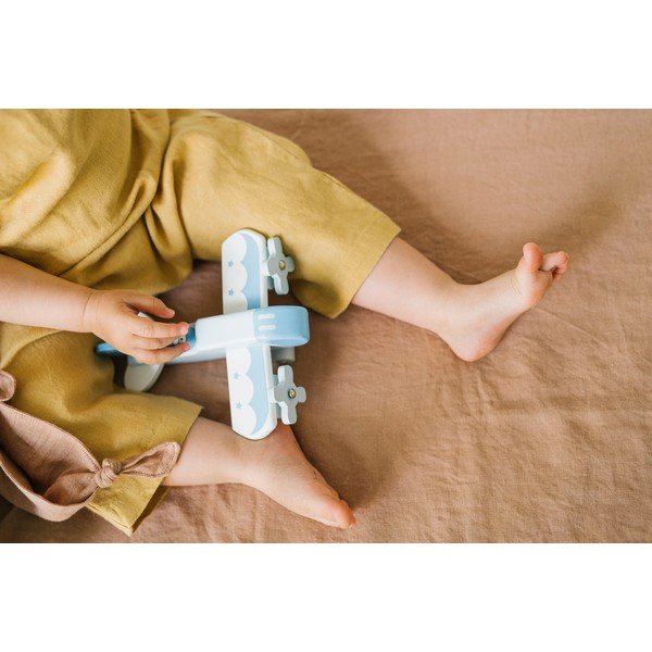 Dječja narančasta lanena plahta Linen Tales Nature, 90 x 200 cm-image-2