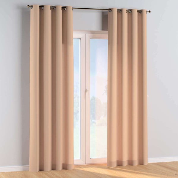 Bež zavjesa 260x130 cm Cotton Story - Yellow Tipi-image-3