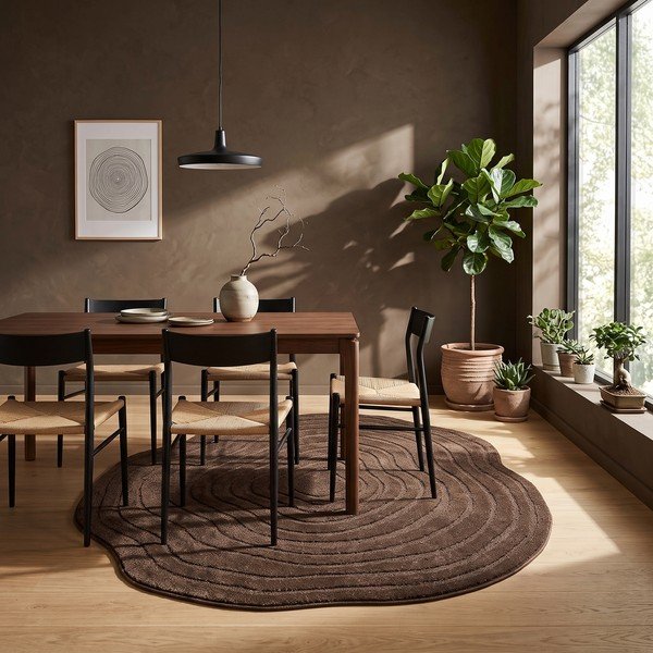 Smeđi tepih 160x230 cm Pebble – ESTE-image-1