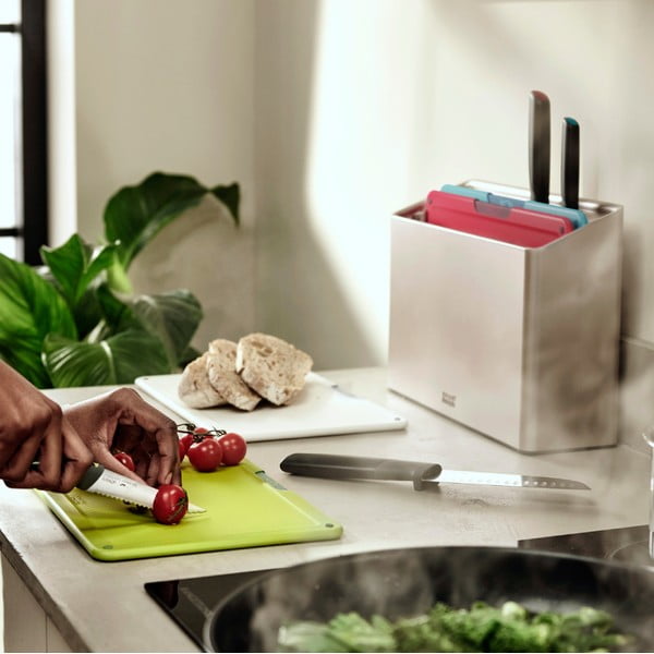 Set noževa za rezanje i držač 10x32 cm Folio Icon Plus – Joseph Joseph-image-1