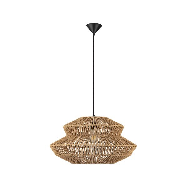 Viseća svjetiljka od užeta u prirodnoj boji ø 50 cm Nua – Nova Luce