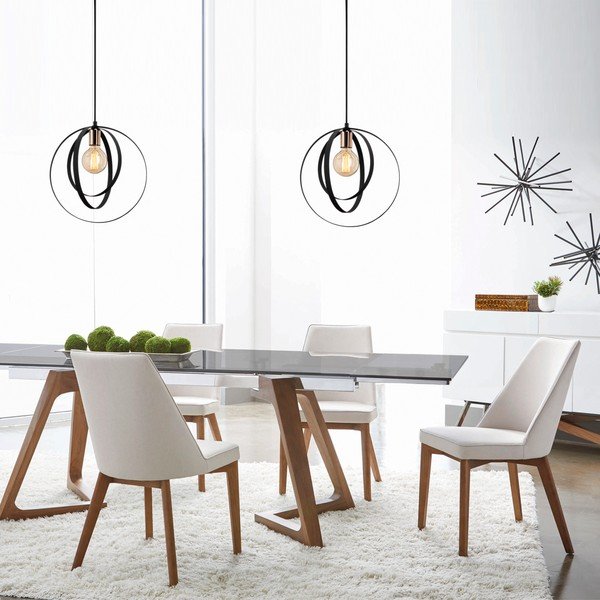 Crna viseća svjetiljka Opviq lights Vaveyla-image-4