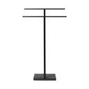 Crna metalna stalak za ručnike Blomus, visina 86 cm