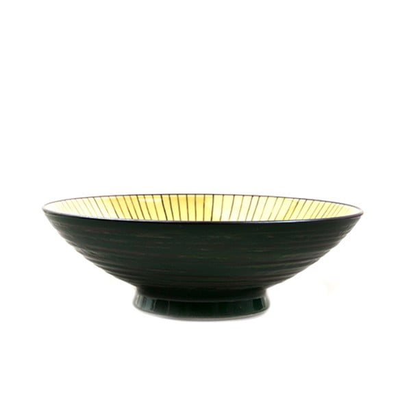 Zeleno-žuta keramička zdjela MIJ, ø 25 cm