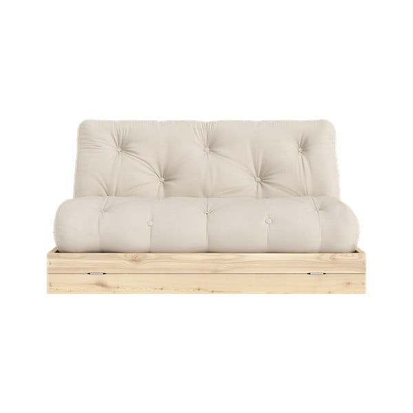 Bež sklopiva sofa 145 cm Flip – Karup Design