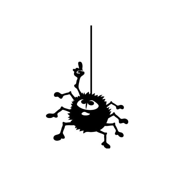 Naljepnica Ambiance Hanging Spider-image-1