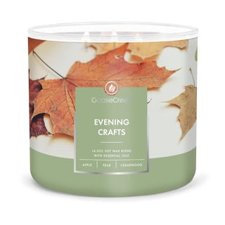 Mirisna svijeća Goose Creek Evening Crafts, vrijeme gorenja 35 h