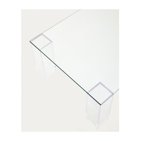 Stakleni stolić za kavu 60x140 cm Adularia – Kave Home-image-4