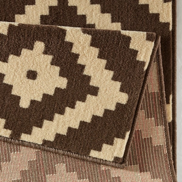 Smeđi tepih staza 80x300 cm Diamond – Hanse Home-image-3