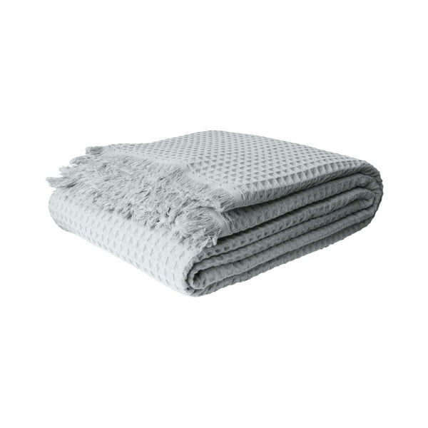Mentol zeleni pamučan prekrivač 140x200 cm Waffle – Mijolnir