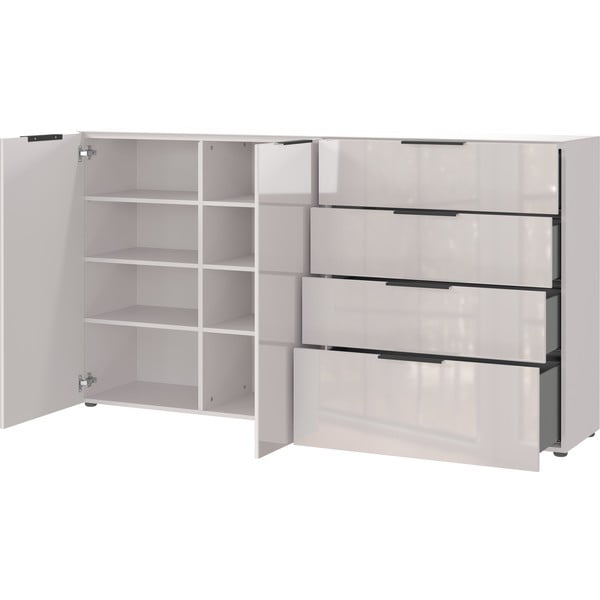 Krem niska komoda 184x102 cm Oakland – Germania-image-3