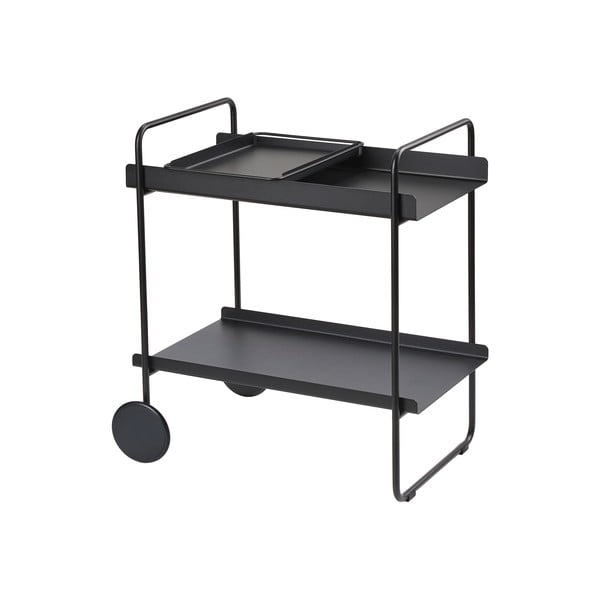 Metalna kolica za posluživanje na kotačima 40.5x61 cm A-Cocktail – Zone-image-3