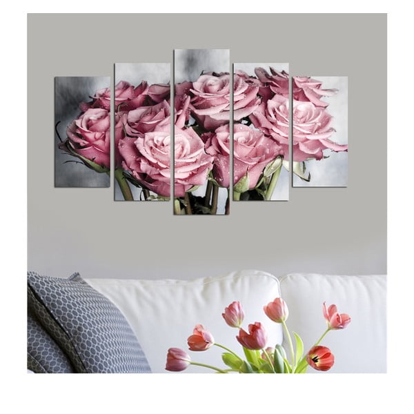 Višedijelna slika Bouquet, 110 x 60 cm-image-1