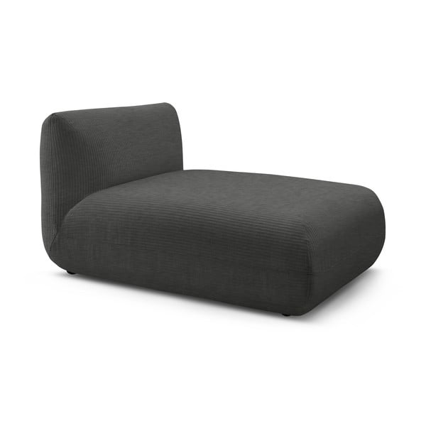 Modul sofe od sivog samta Lecomte - Bobochic Paris-image-3