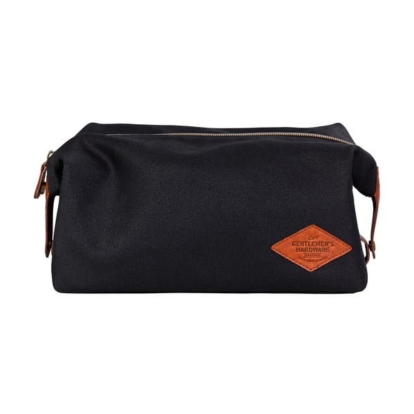 Gentlemen's Hardware crna toaletna torbica