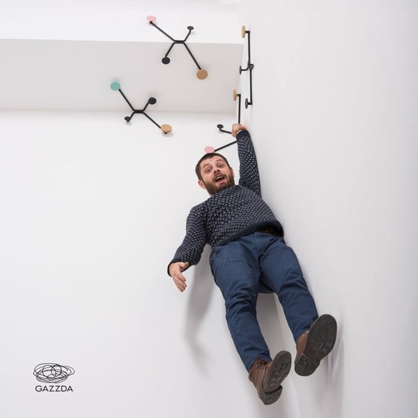 Crna vješalica za vanjski kuT&Gazzda Hook-image-3