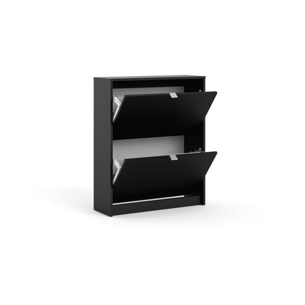 Crni preklopni ormarić za cipele Shoes – Tvilum-image-4