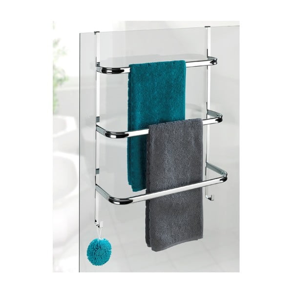 Stalak za ručnike u srebrnoj boji Wenko Towel Holder Chrome, 21 x 54 cm-image-3