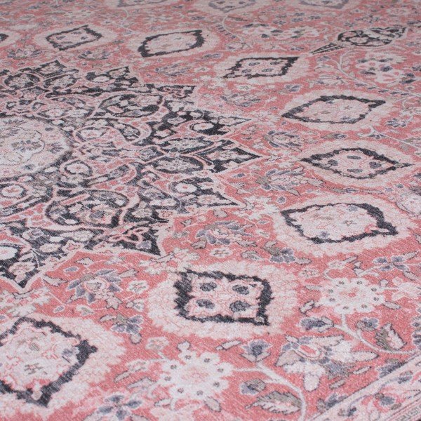 Ružičasta periva staza 60x230 cm FOLD Somerton – Flair Rugs-image-2