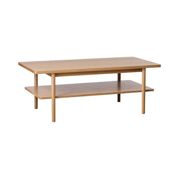 Stolić za kavu s pločom stola u dekoru hrasta u prirodnoj boji 60x120 cm Ponza – Unique Furniture-image-2