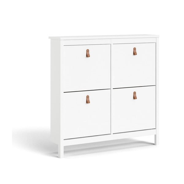 Bijeli preklopni ormarić za cipele Madrid – Tvilum-image-2