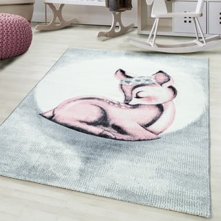 Svijetlo ružičasti/svijetlo sivi dječji tepih 120x170 cm Bambi – Ayyildiz Carpets